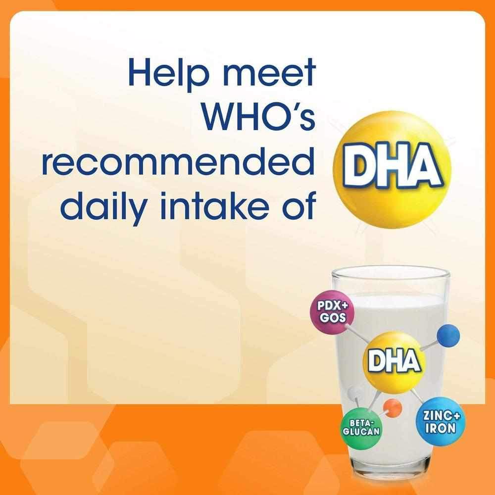 Help meet WHO's recommended daily intake of DHA