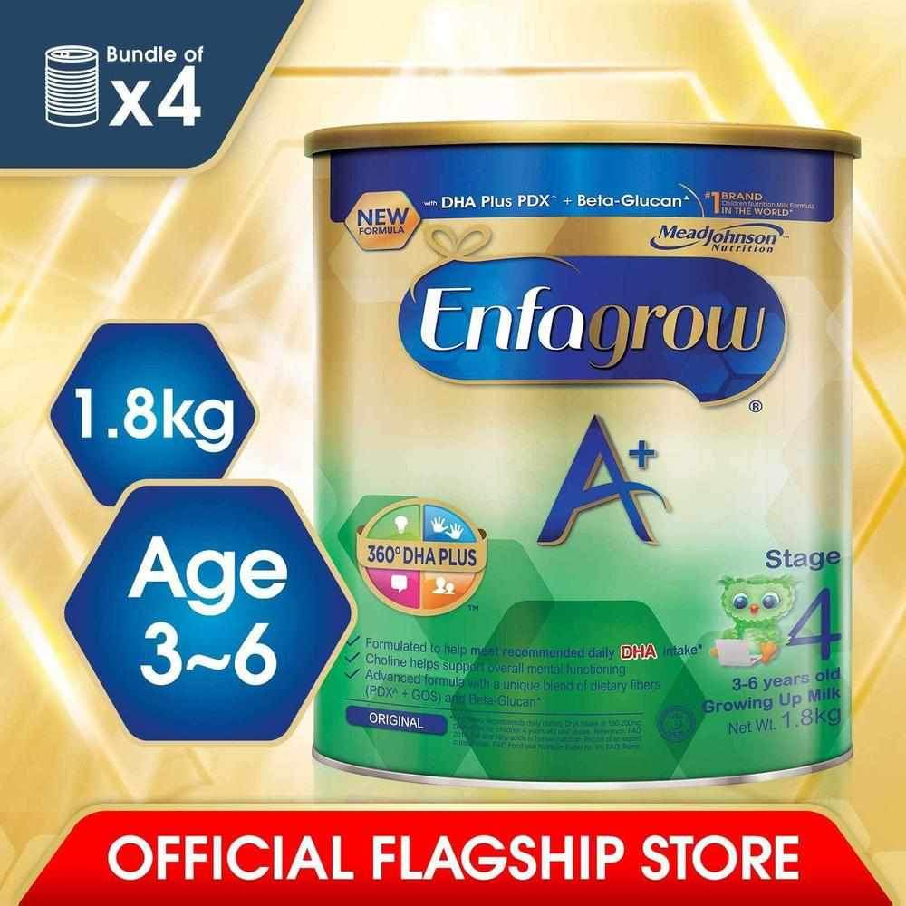 Enfagrow A+ Stage 4 (1.8kg) Bundle of 4