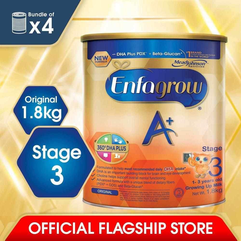 Enfagrow A+ Stage 3 (1.8kg) Bundle of 4